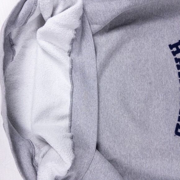 Vintage Harvard University Sweatshirt XL 90s JANSPORT Gray USA Made Embroidered - Picture 8 of 8